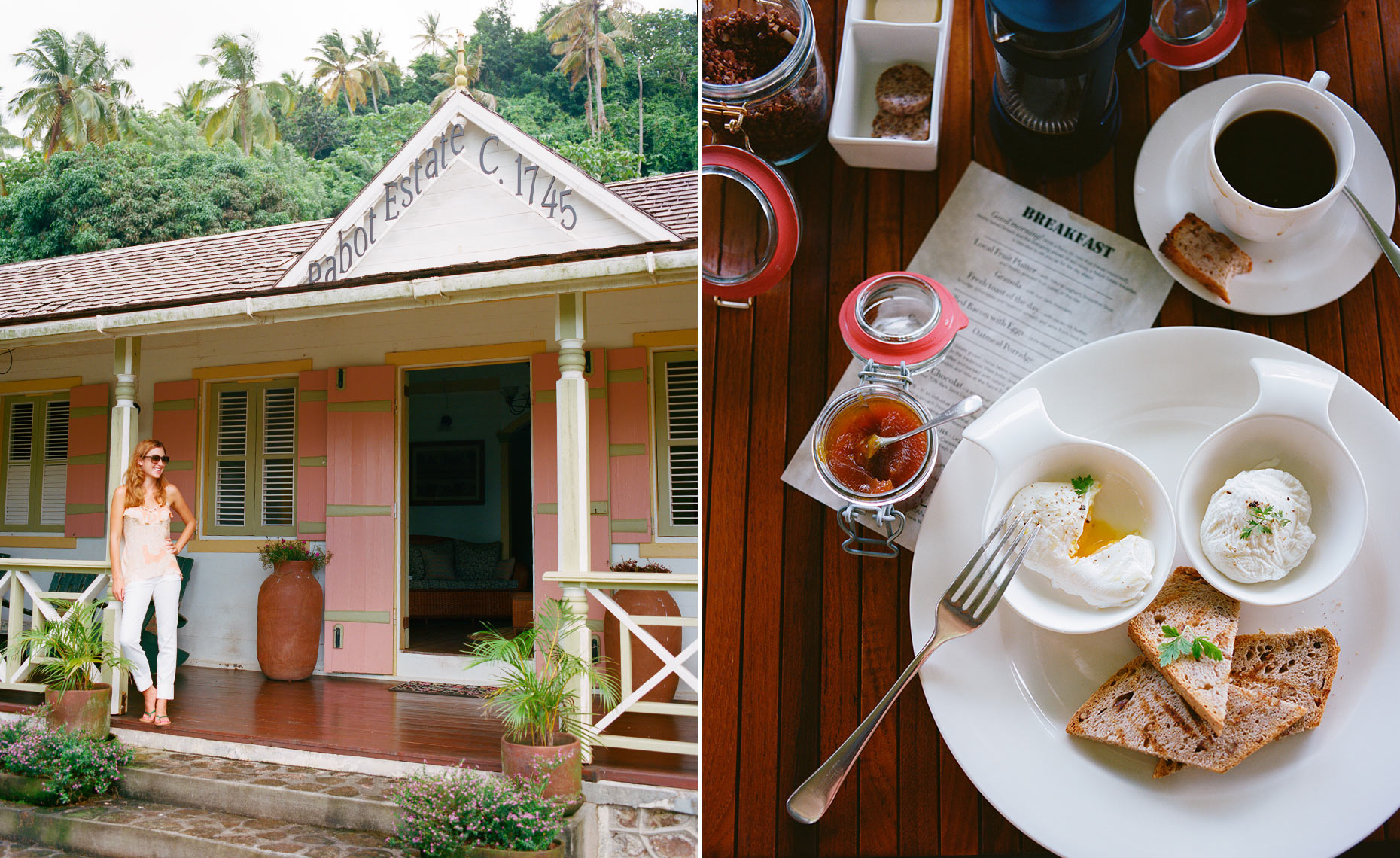 st lucia saint pitons caribbean barths barth hotel resort la banane chocolat tropics tropical